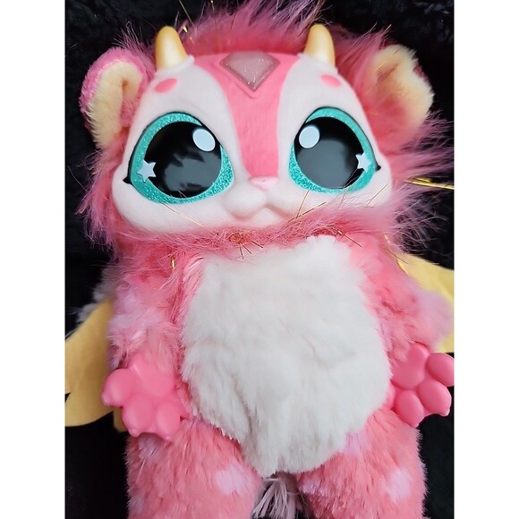 Collectible Magic Mixies Interactive Pink Plush Mixie Only Tested Works 7” Tall - Picture 5 of 8